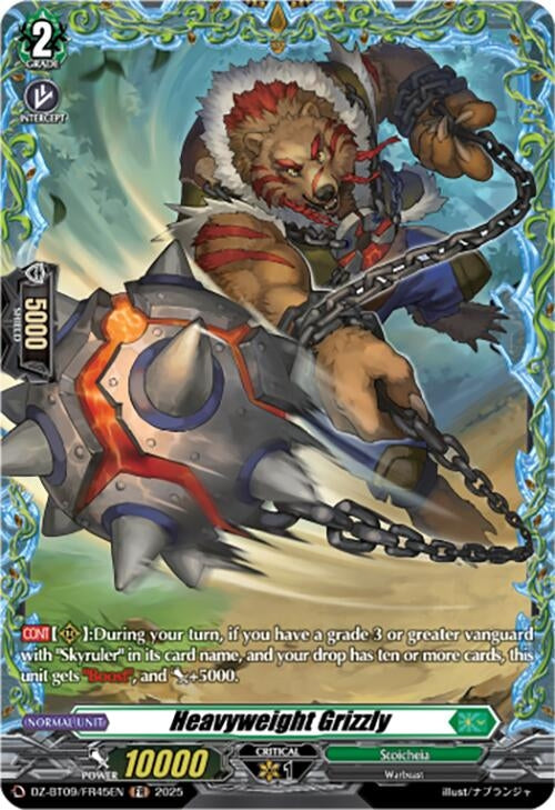 Image for Heavyweight Grizzly (FR) (DZ-BT09: Super Brave Detonation) (DZ-BT09/FR45EN) - Cardfight Vanguard