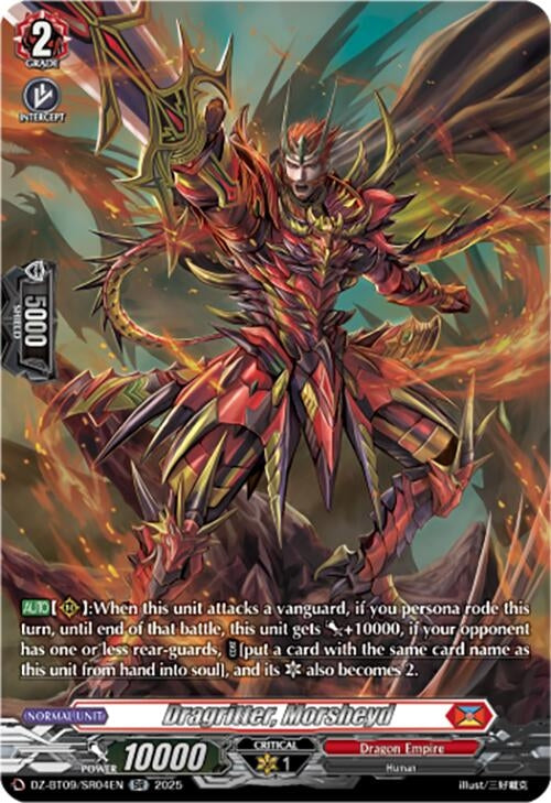 Image for Dragritter, Morsheyd (SR) (DZ-BT09: Super Brave Detonation) (DZ-BT09/SR04EN) - Cardfight Vanguard