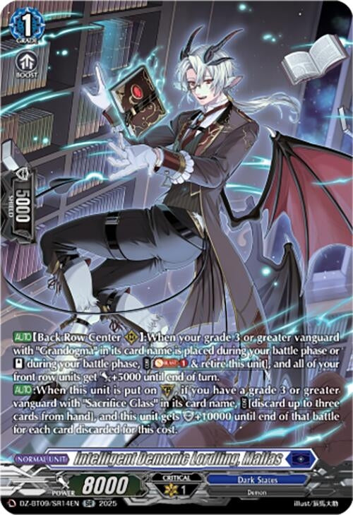 Image for Intelligent Demonic Lordling, Malfas (SR) (DZ-BT09: Super Brave Detonation) (DZ-BT09/SR14EN) - Cardfight Vanguard
