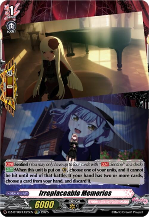 Image for Irreplaceable Memories (EXC) (DZ-BT09: Super Brave Detonation) (DZ-BT09/EX25EN) - Cardfight Vanguard