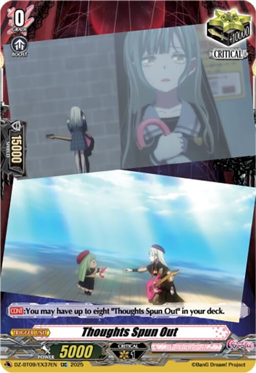 Image for Thoughts Spun Out (EXC) (DZ-BT09/EX37EN) (DZ-BT09: Super Brave Detonation) (DZ-BT09/EX37EN) - Cardfight Vanguard