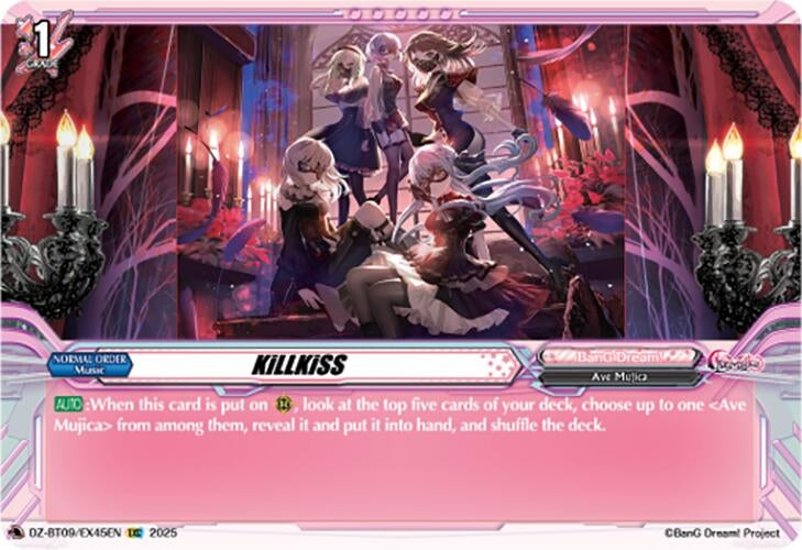 Image for KiLLKiSS (EXS) (DZ-BT09: Super Brave Detonation) (DZ-BT09/EX45EN) - Cardfight Vanguard
