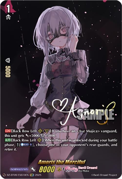 Image for Amoris the Merciful (EXS) (DZ-BT09: Super Brave Detonation) (DZ-BT09/EXS10EN) - Cardfight Vanguard