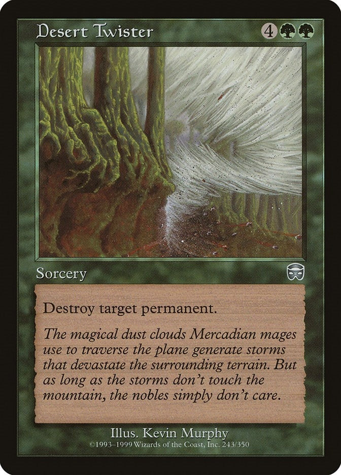 Image for Desert Twister (Mercadian Masques) (243) - Magic: The Gathering