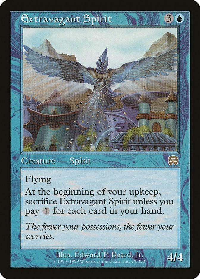 Image for Extravagant Spirit (Mercadian Masques) (79) - Magic: The Gathering