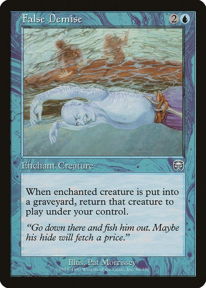 Image for False Demise (Mercadian Masques) (80) - Magic: The Gathering