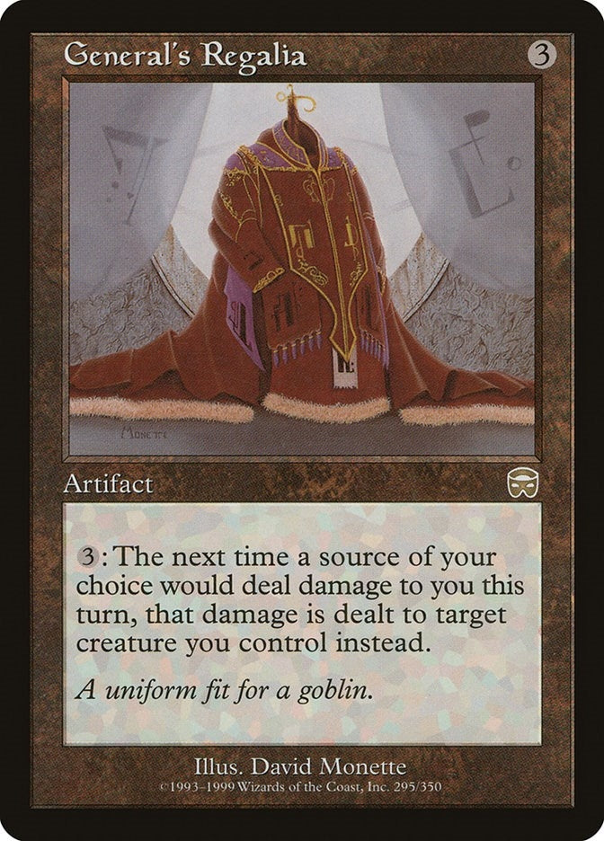 Image for General's Regalia (Mercadian Masques) (295) - Magic: The Gathering