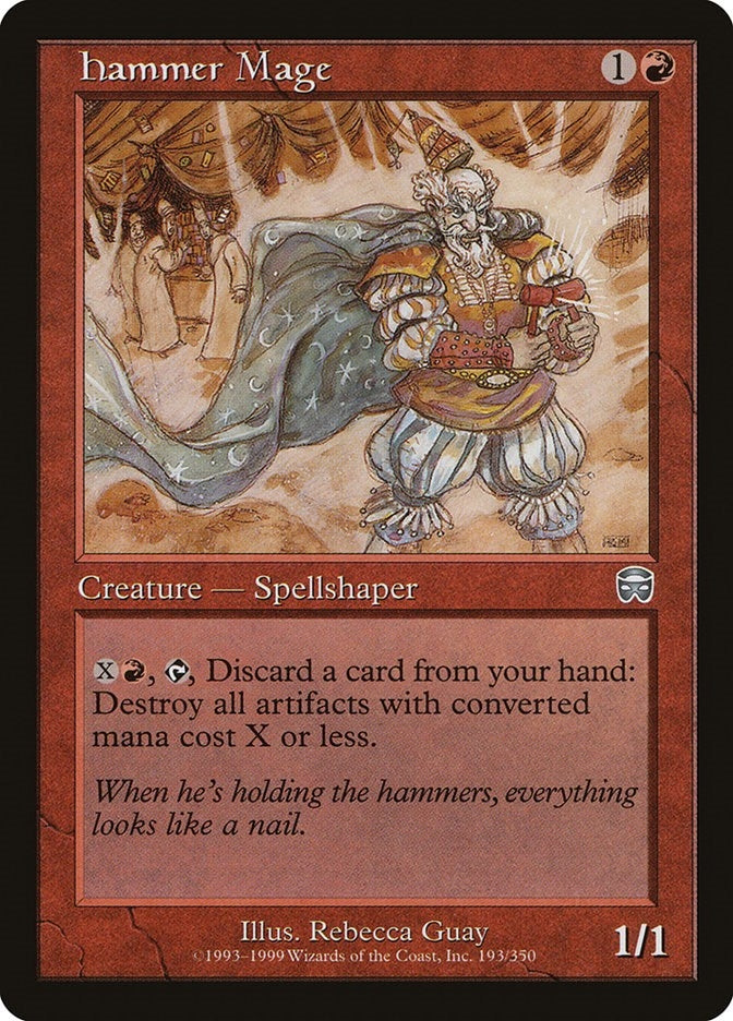 Image for Hammer Mage (Mercadian Masques) (193) - Magic: The Gathering