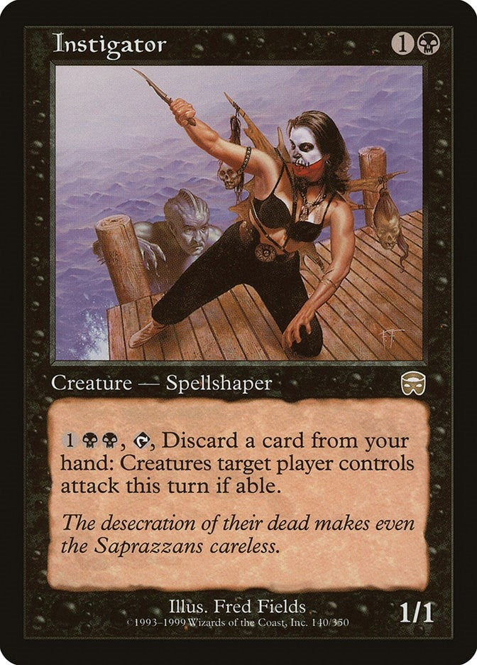 Image for Instigator (Mercadian Masques) (140) - Magic: The Gathering