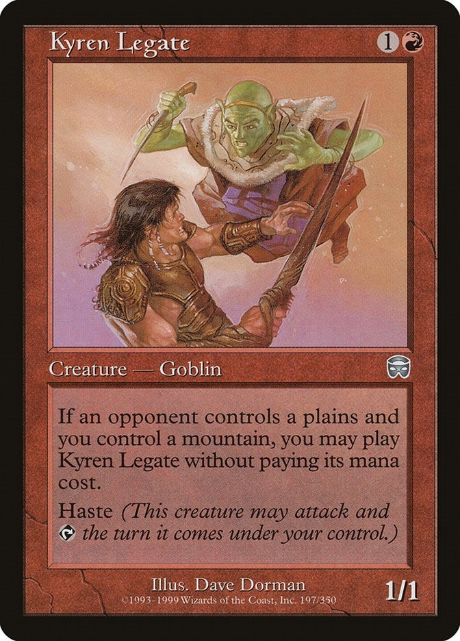 Image for Kyren Legate (Mercadian Masques) (197) - Magic: The Gathering