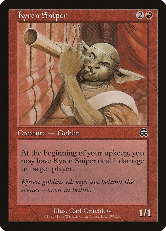 Image for Kyren Sniper (Mercadian Masques) (199) - Magic: The Gathering