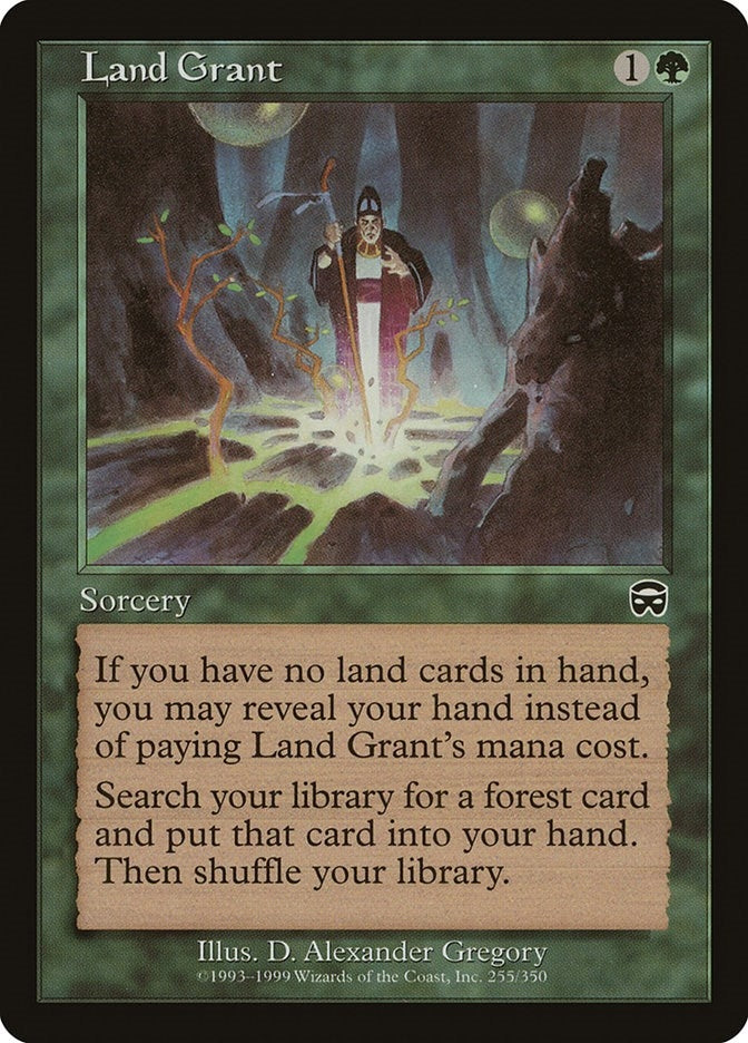 Image for Land Grant (Mercadian Masques) (255) - Magic: The Gathering
