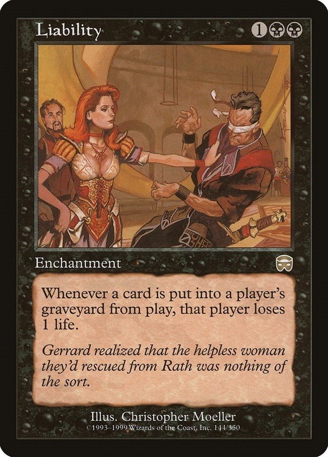 Image for Liability (Mercadian Masques) (144) - Magic: The Gathering