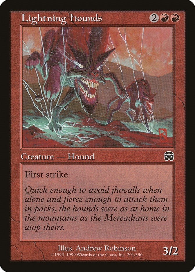 Image for Lightning Hounds (Mercadian Masques) (201) - Magic: The Gathering