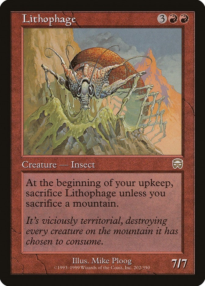 Image for Lithophage (Mercadian Masques) (202) - Magic: The Gathering