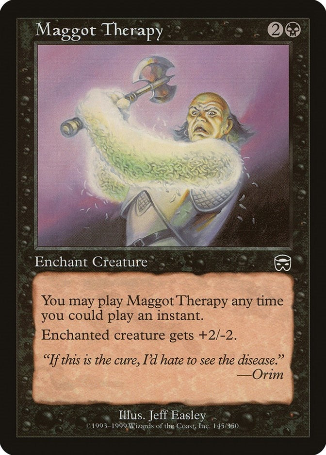 Image for Maggot Therapy (Mercadian Masques) (145) - Magic: The Gathering