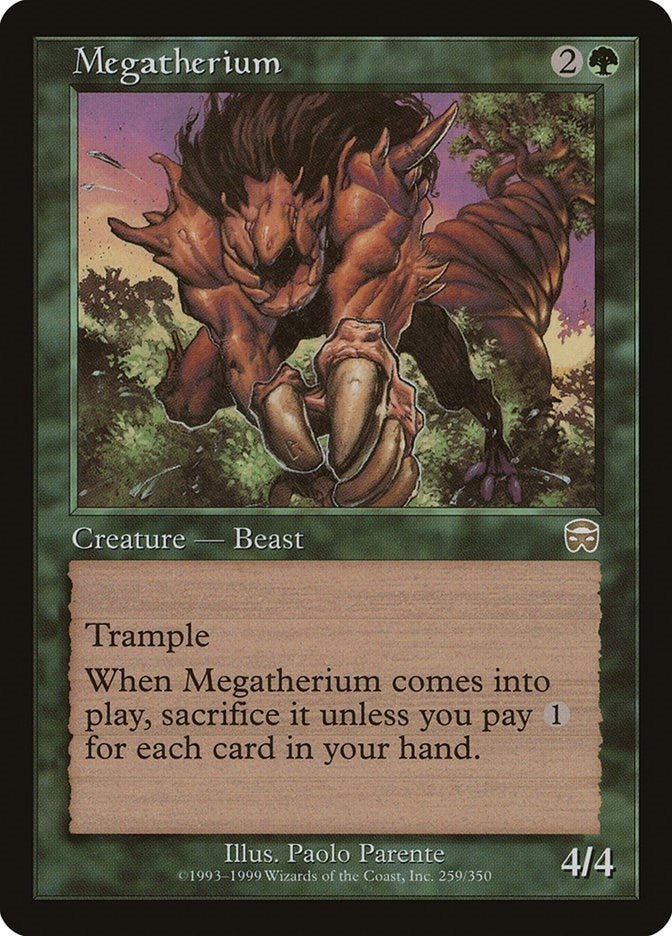 Image for Megatherium (Mercadian Masques) (259) - Magic: The Gathering