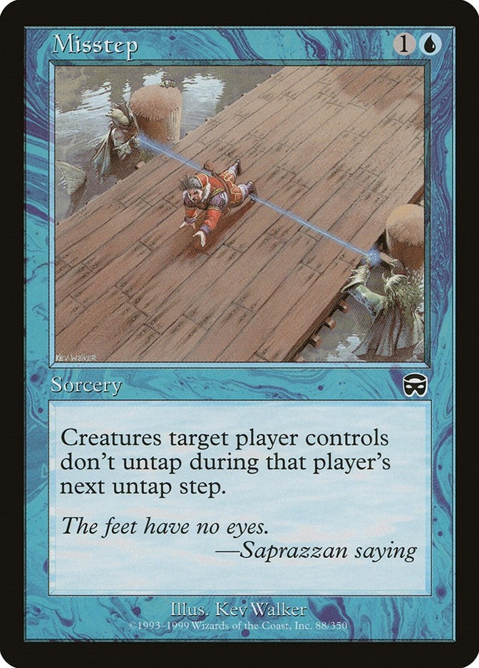 Image for Misstep (Mercadian Masques) (88) - Magic: The Gathering
