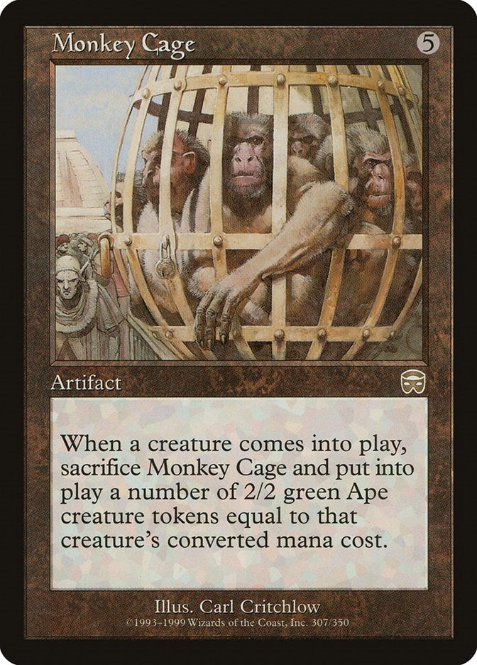 Image for Monkey Cage (Mercadian Masques) (307) - Magic: The Gathering