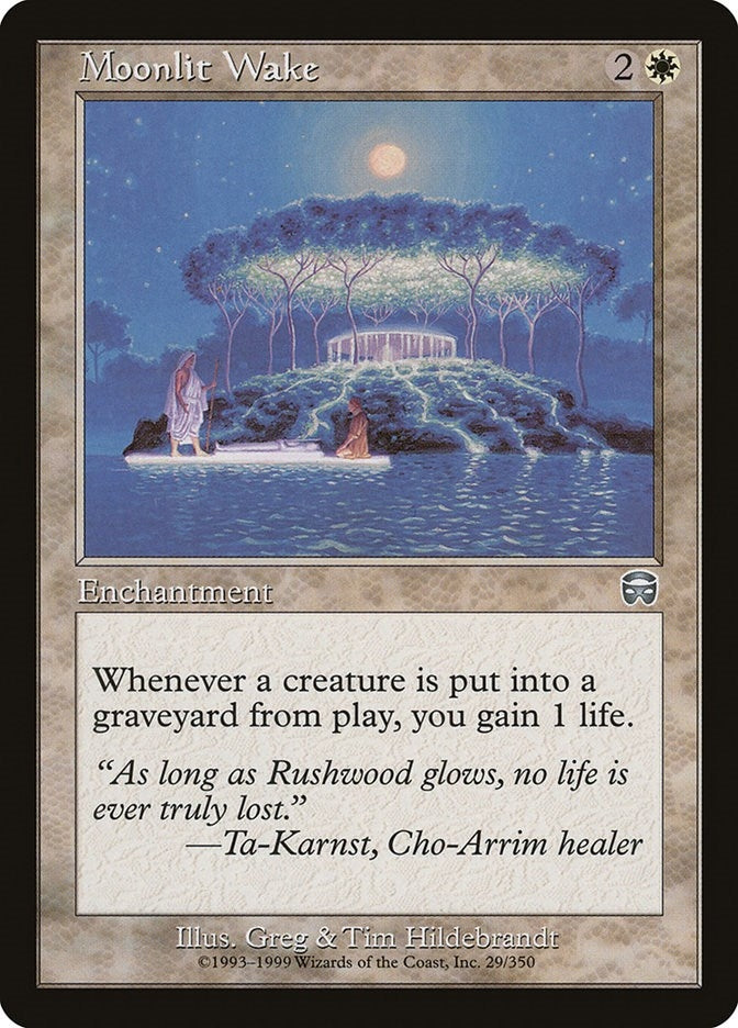 Image for Moonlit Wake (Mercadian Masques) (29) - Magic: The Gathering