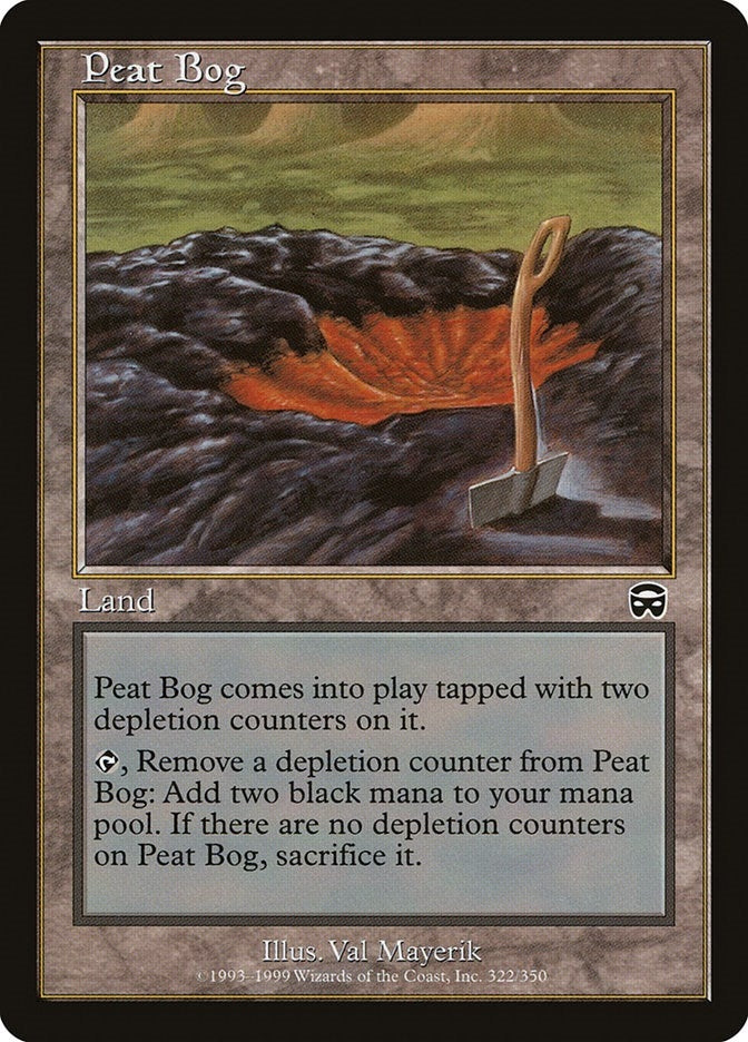 Image for Peat Bog (Mercadian Masques) (322) - Magic: The Gathering
