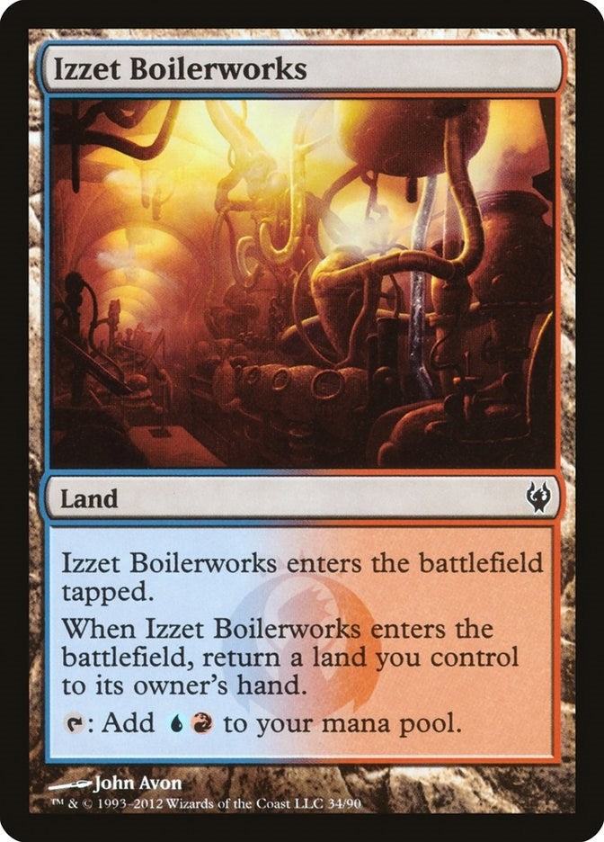Image for Izzet Boilerworks (Duel Decks: Izzet vs. Golgari) (34) - Magic: The Gathering