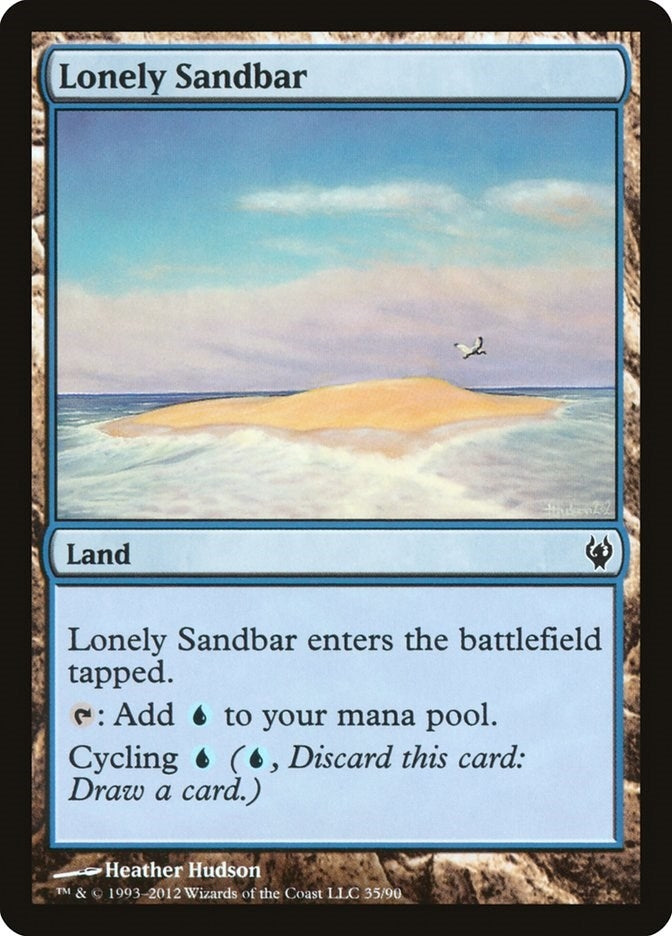 Image for Lonely Sandbar (Duel Decks: Izzet vs. Golgari) (35) - Magic: The Gathering