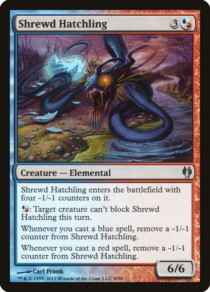Image for Shrewd Hatchling (Duel Decks: Izzet vs. Golgari) (8) - Magic: The Gathering