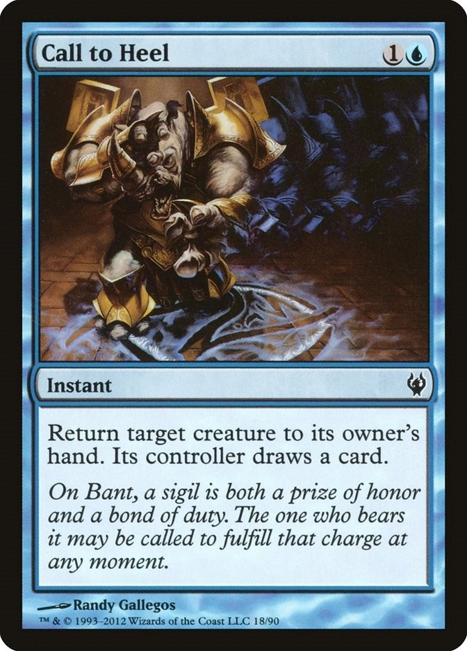 Image for Call to Heel (Duel Decks: Izzet vs. Golgari) (18) - Magic: The Gathering