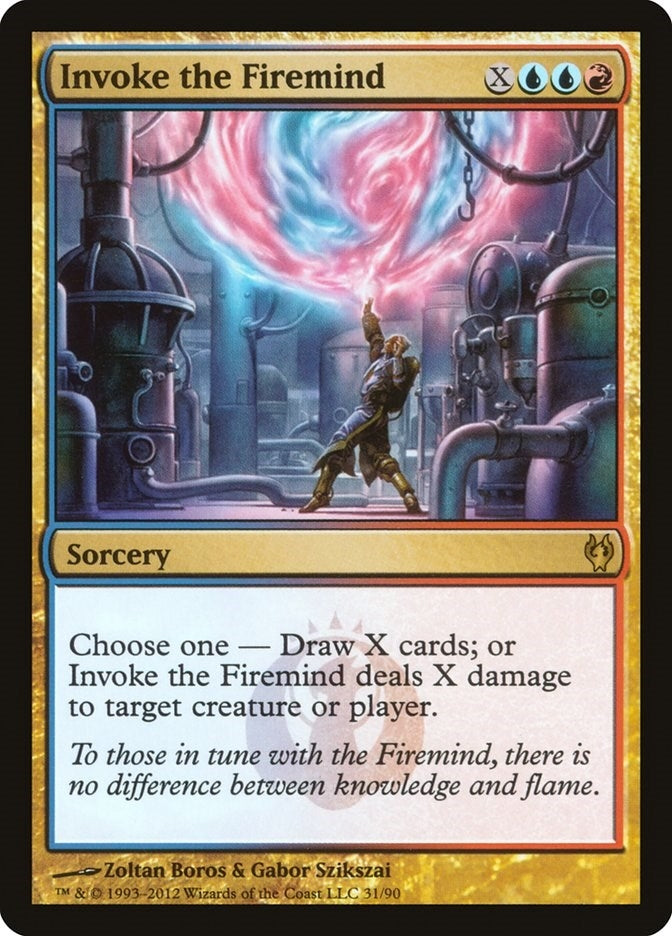 Image for Invoke the Firemind (Duel Decks: Izzet vs. Golgari) (31) - Magic: The Gathering