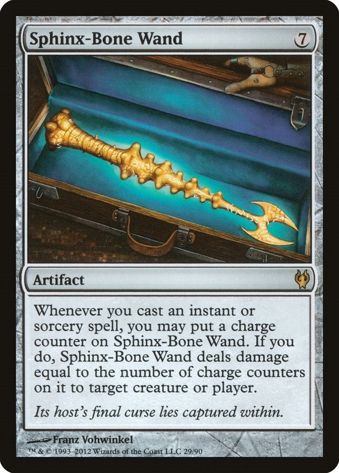 Image for Sphinx-Bone Wand (Duel Decks: Izzet vs. Golgari) (29) - Magic: The Gathering