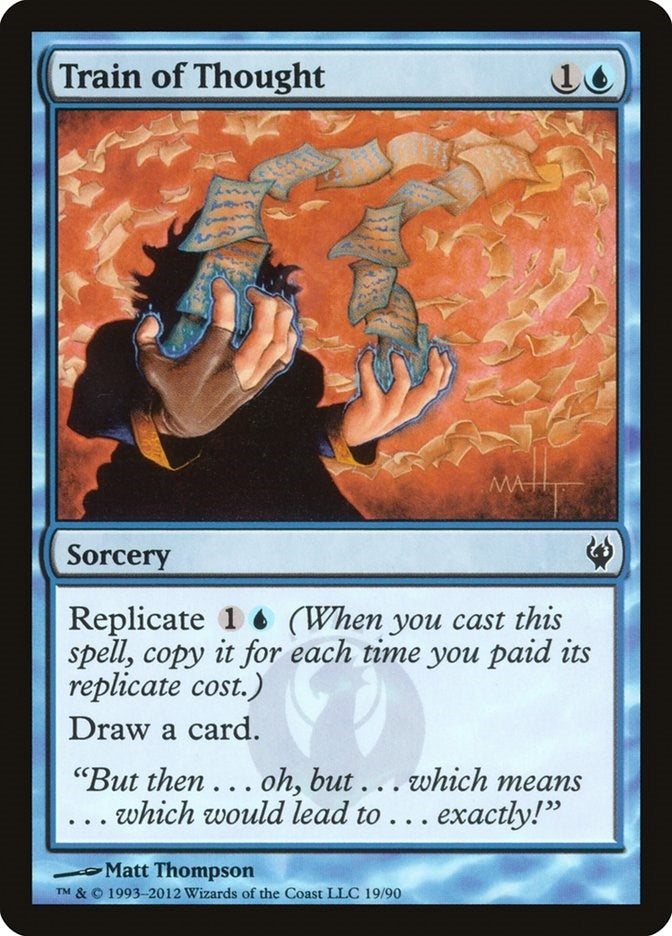 Image for Train of Thought (Duel Decks: Izzet vs. Golgari) (19) - Magic: The Gathering