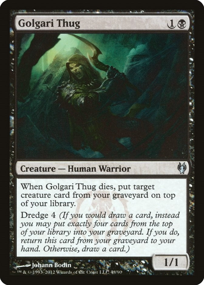 Image for Golgari Thug (Duel Decks: Izzet vs. Golgari) (48) - Magic: The Gathering