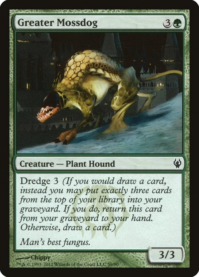 Image for Greater Mossdog (Duel Decks: Izzet vs. Golgari) (59) - Magic: The Gathering