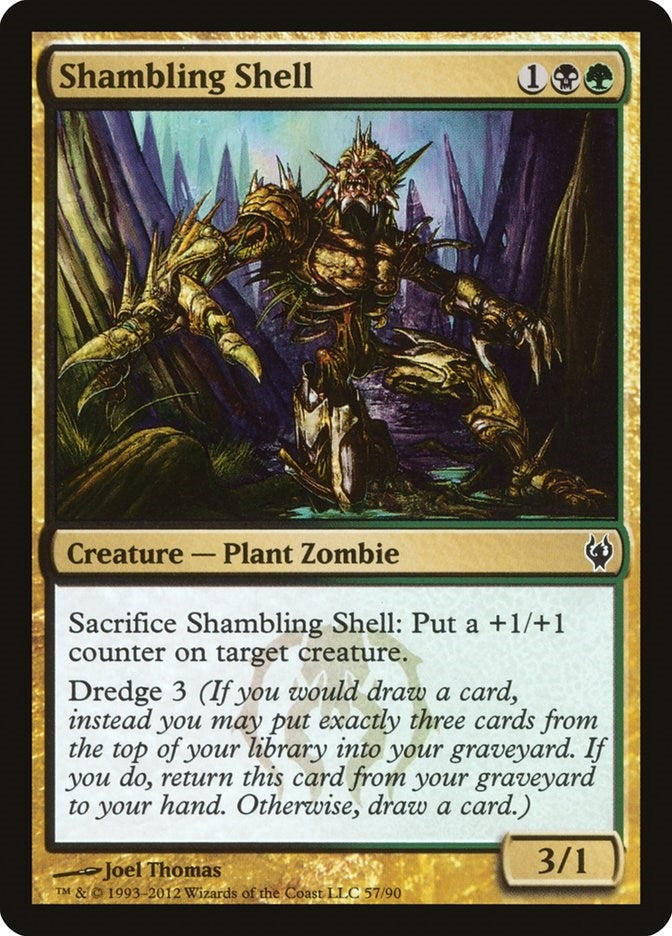 Image for Shambling Shell (Duel Decks: Izzet vs. Golgari) (57) - Magic: The Gathering
