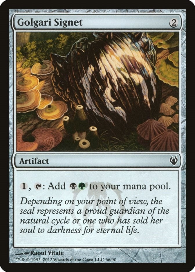 Image for Golgari Signet (Duel Decks: Izzet vs. Golgari) (66) - Magic: The Gathering