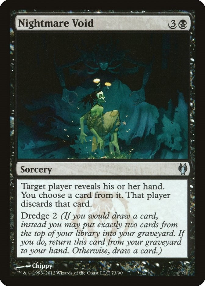 Image for Nightmare Void (Duel Decks: Izzet vs. Golgari) (73) - Magic: The Gathering