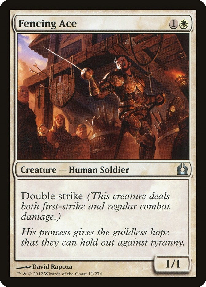 Image for Fencing Ace (Return to Ravnica) (11) - Magic: The Gathering
