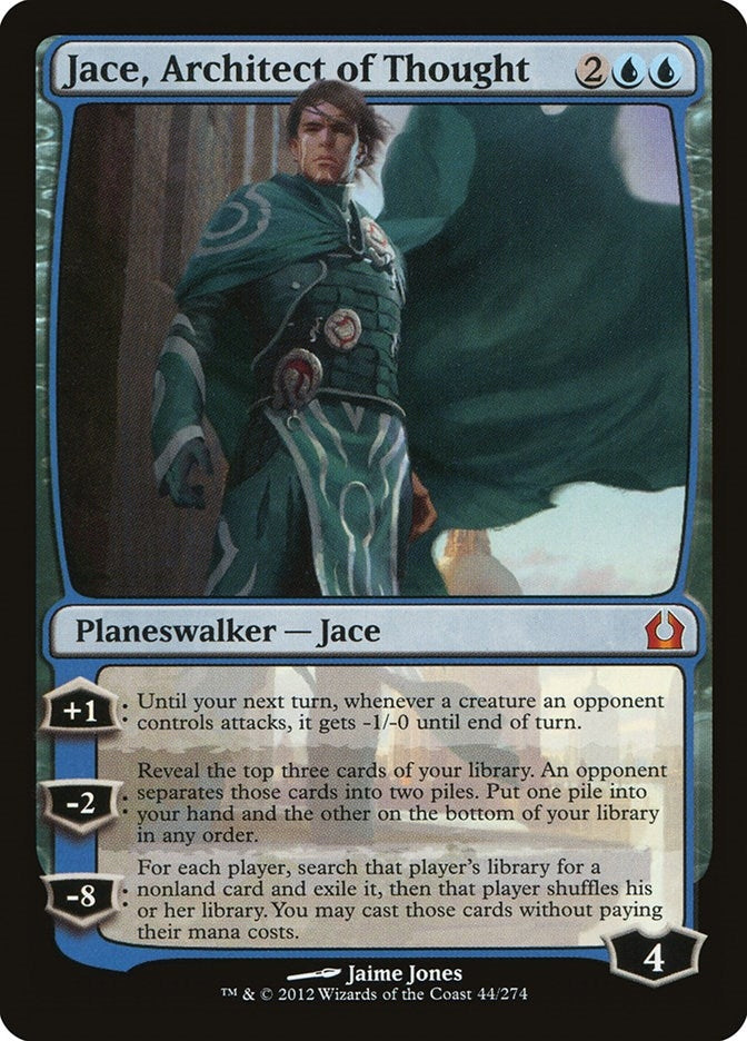 Image for Jace, Architect of Thought (Return to Ravnica) (44) - Magic: The Gathering