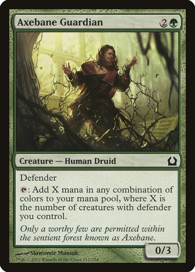 Image for Axebane Guardian (Return to Ravnica) (115) - Magic: The Gathering