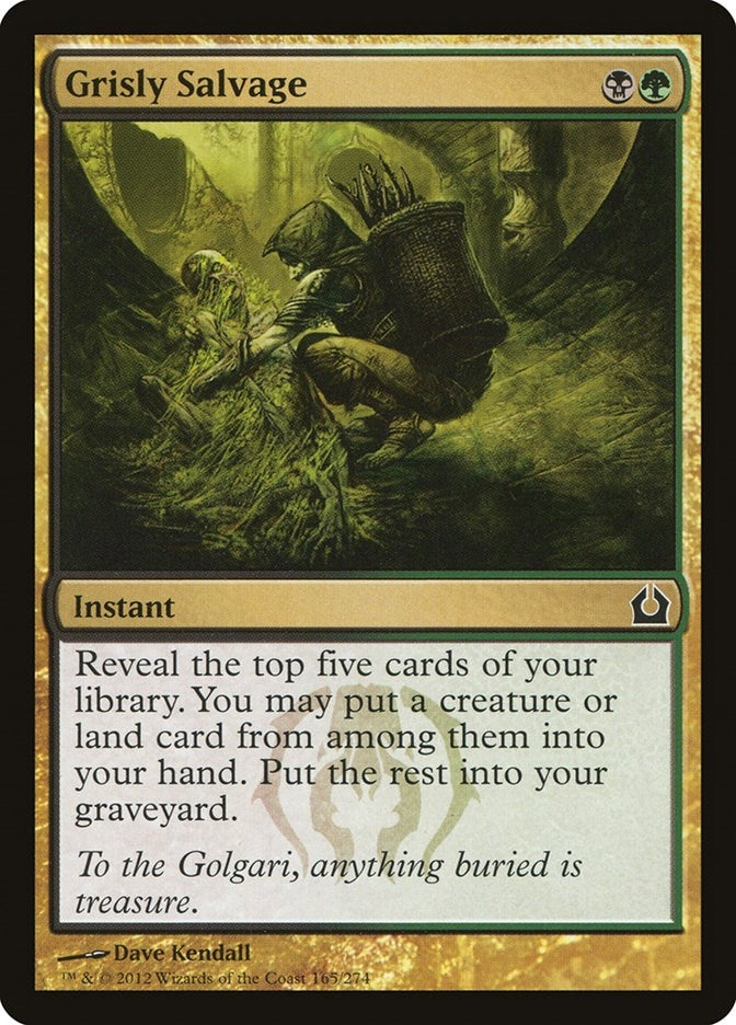 Image for Grisly Salvage (Return to Ravnica) (165) - Magic: The Gathering