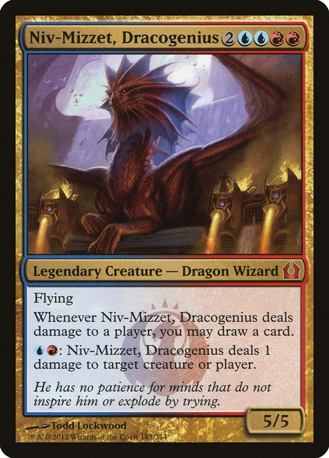 Image for Niv-Mizzet, Dracogenius (Return to Ravnica) (183) - Magic: The Gathering