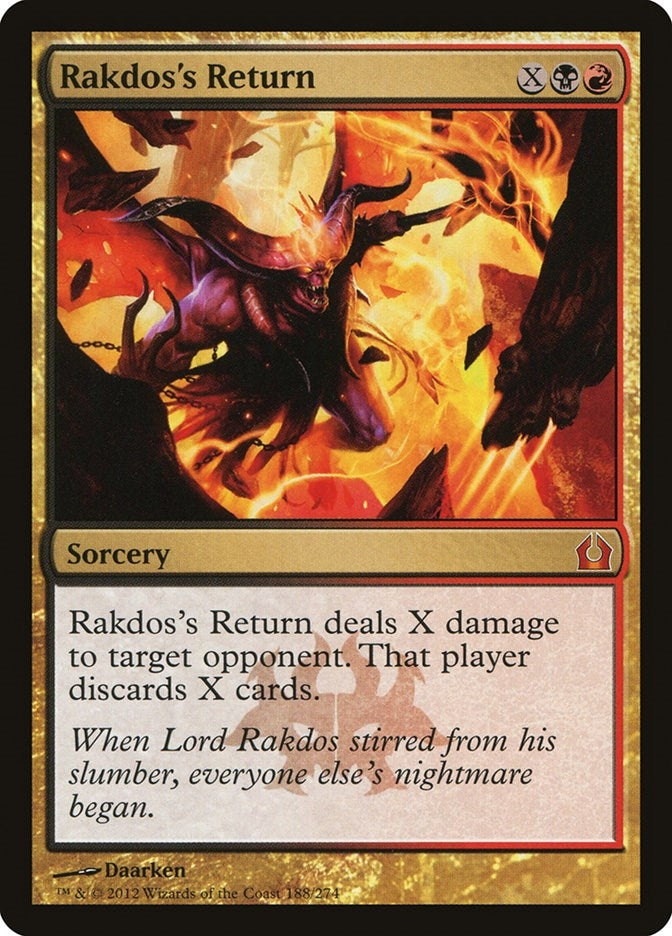 Image for Rakdos's Return (Return to Ravnica) (188) - Magic: The Gathering