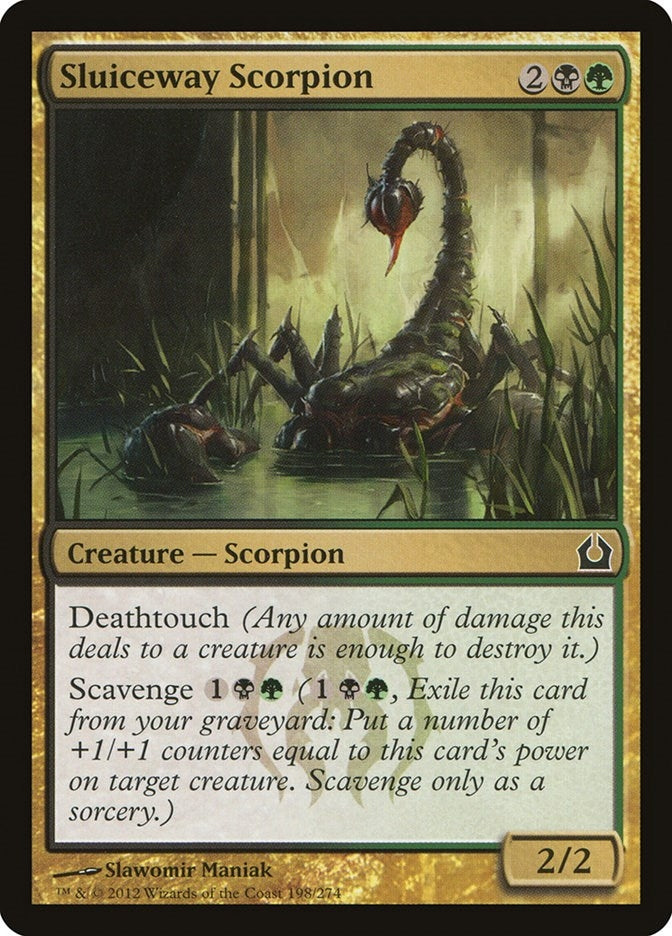 Image for Sluiceway Scorpion (Return to Ravnica) (198) - Magic: The Gathering