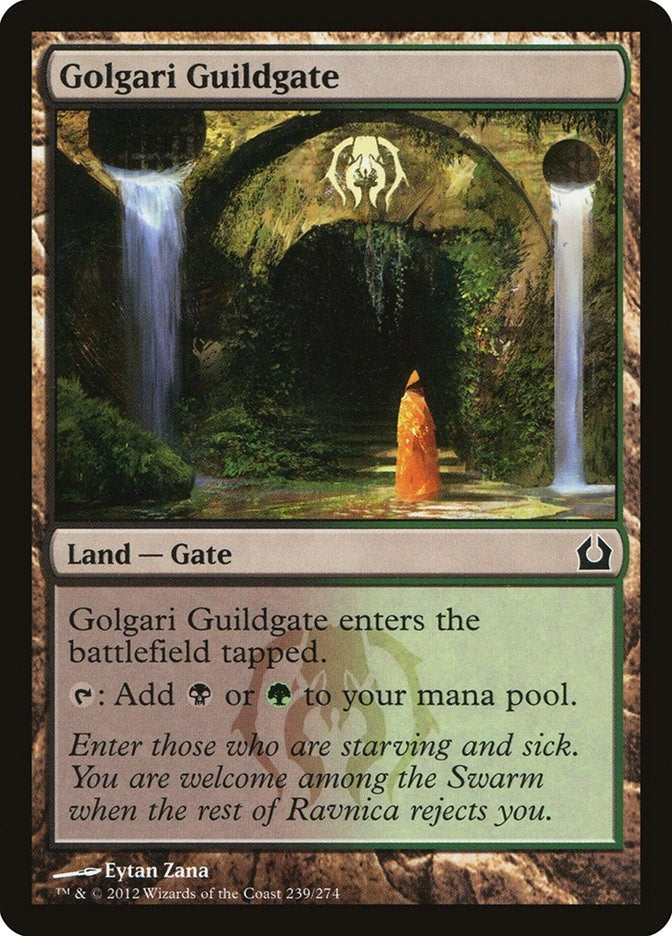 Image for Golgari Guildgate (Return to Ravnica) (239) - Magic: The Gathering
