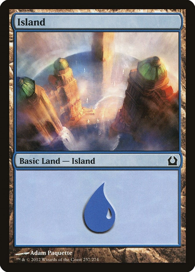 Image for Island (257) (Return to Ravnica) (257) - Magic: The Gathering