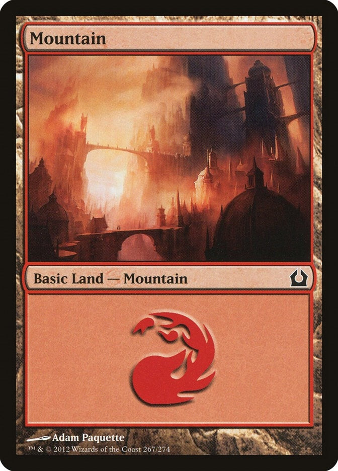 Image for Mountain (267) (Return to Ravnica) (267) - Magic: The Gathering