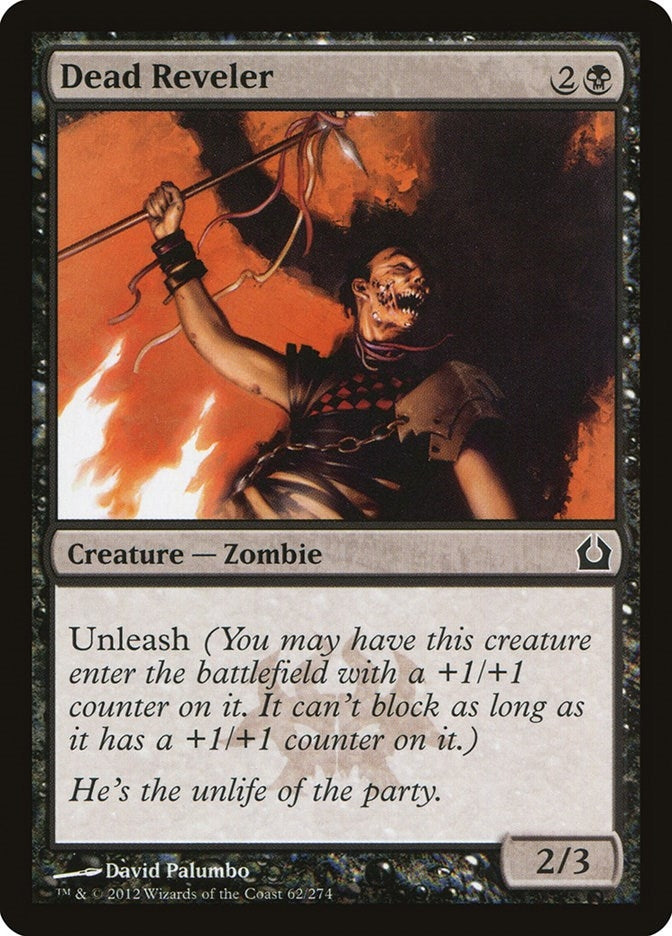 Image for Dead Reveler (Return to Ravnica) (62) - Magic: The Gathering