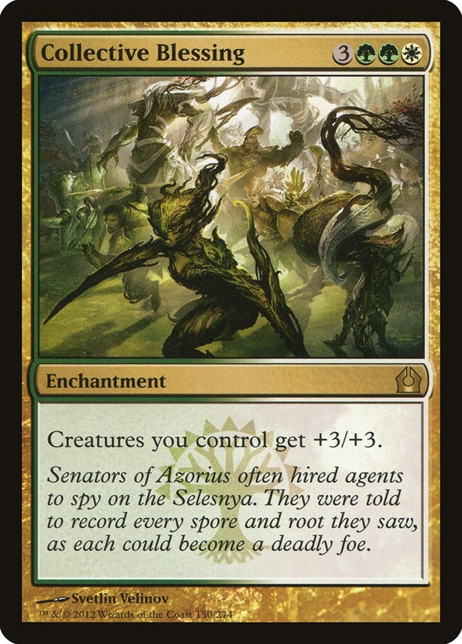 Image for Collective Blessing (Return to Ravnica) (150) - Magic: The Gathering