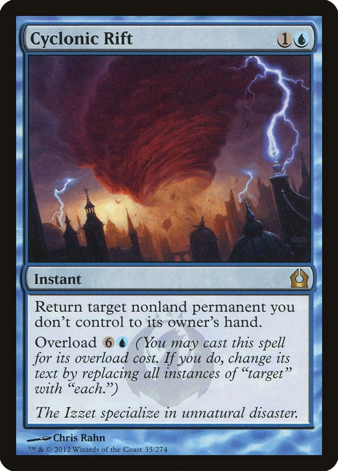 Image for Cyclonic Rift (Return to Ravnica) (35) - Magic: The Gathering